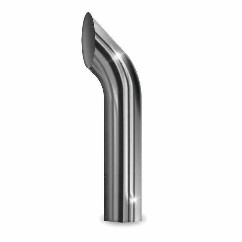 TSK5-CO48 48″ Curved Top Stack – 5″ Diameter EXHAUST Dim Gray
