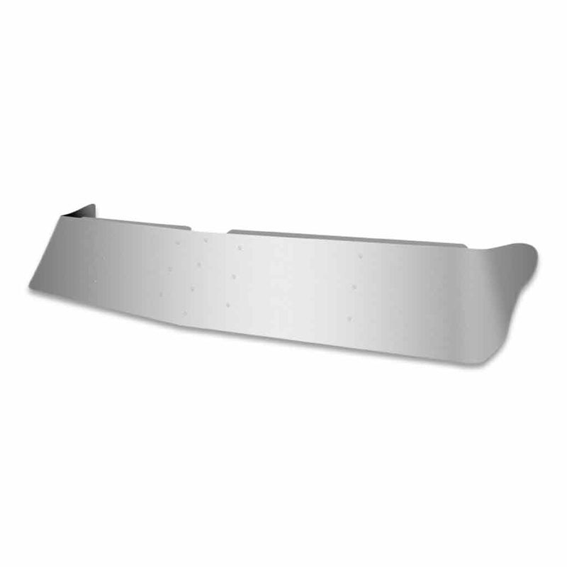 TSUN-F28 13 1/2" Freightliner Business Class M2 106 & 112 Flat Top Sunvisor (2007+) Freightliner Visor Light Gray