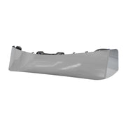 TSUN-K80 KW. W990 15″ Low Roof Curved One Piece Sun Visor (2017+) – Blank VISOR Dark Gray