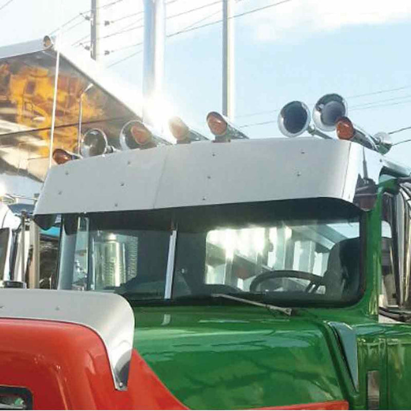 TSUN-M3 MACK R Series 12″ Sunvisor (Pre-2006) Light Gray