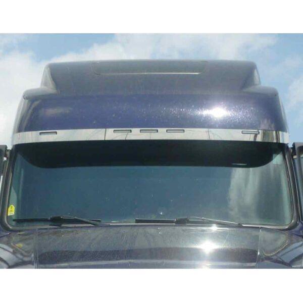 TSUN-V15 Volvo VN/VNL 3″ Sun Visor Extension Trim (2003-2018) VOLVO VISOR Dim Gray