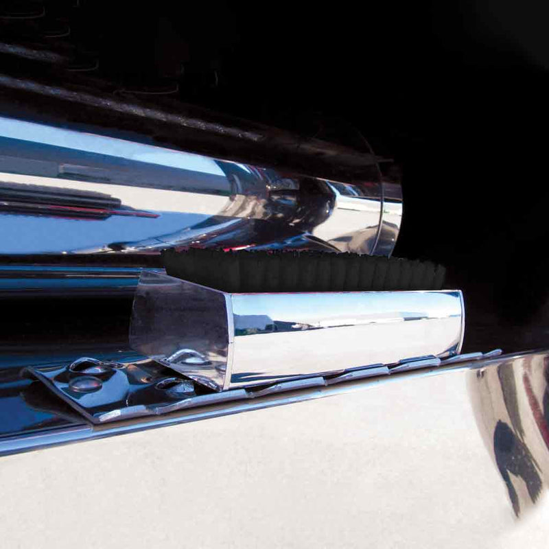 TU-1400 Boot Brush – Chromed Aluminum BOOT BRUSH Black