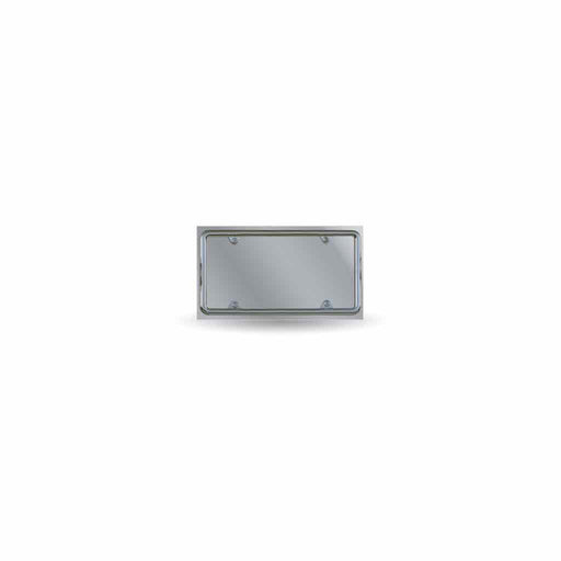 Dark Gray TU-1716 License Plate Holder – Single Plate | Stainless Steel