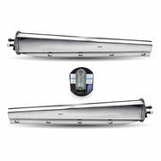 TU-9215 30″ Mud Flap Hangers – 1 1/8″ Bolt Spacing | Stainless Steel MUD FLAP HANGERS Light Gray