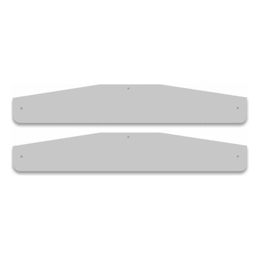 Gray TU-9246 24″ Angled Bottom Mud Flap Weights – Bolted | Stainless Steel MUD FLAP WEIGHTS