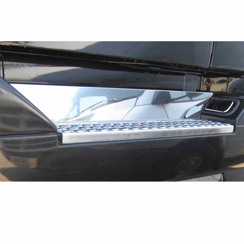 TV-1406 Volvo VN/VNL Upper Kick Plates (2003-2018) – Front Exterior Trim Dark Slate Gray