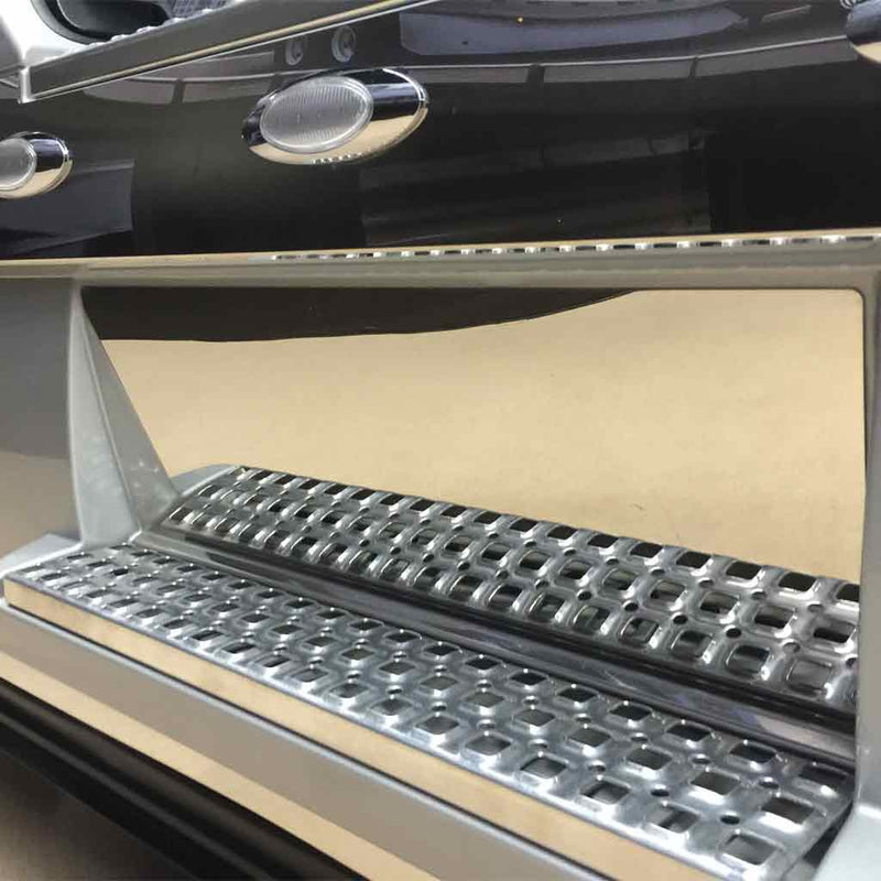 TV-1408 Volvo VN/VNL Lower Kick Plates (2006-2018) – Front Exterior Trim Dark Slate Gray