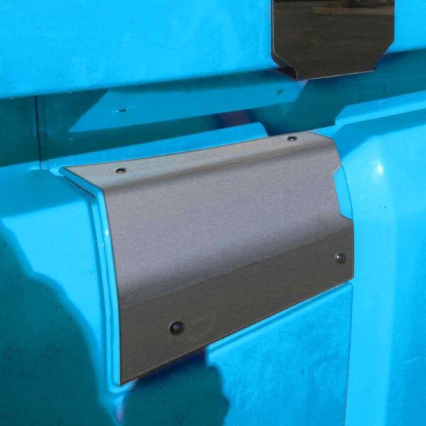 TV-1601 Volvo VN/VNL Def Tank Door Cover (2018+) Exterior Trim Deep Sky Blue