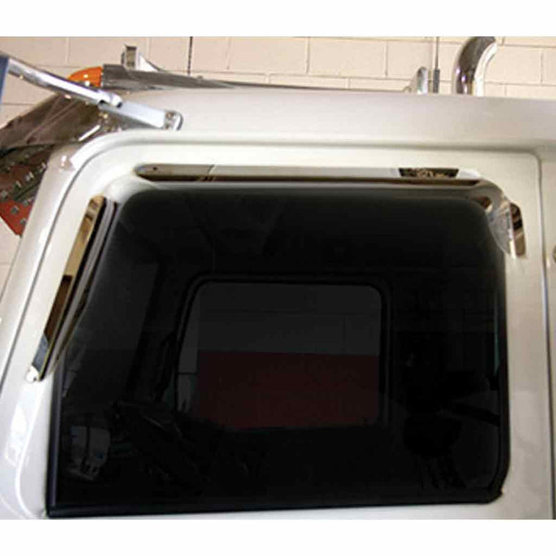 TW-1401 Western Star Cab Mounted Window Shades (All Years) – Cab Mounted Mirrors Light Gray