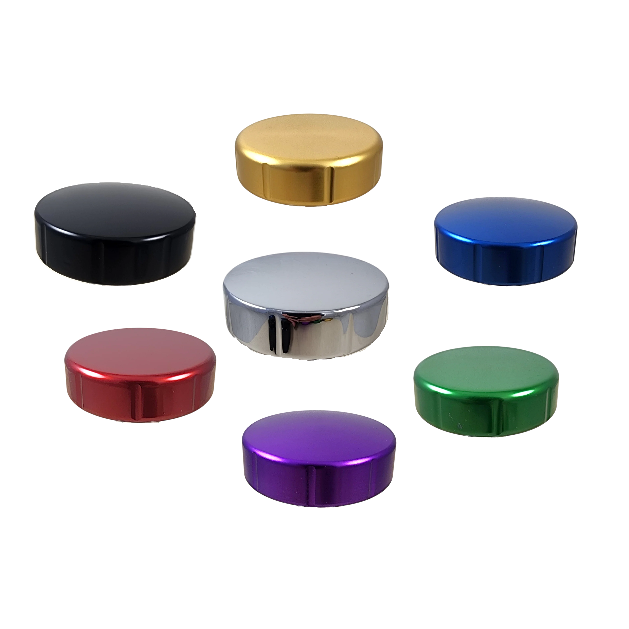 Low Profile Billet Retro Style Shift Knob (1/2"-13 Female Threads) (Choose Color) (Choose Style)
