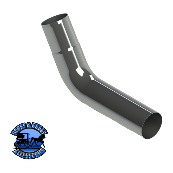 L6007-E09-A24-1103 7" 60 Degree Exhaust Elbow (9"x24") Dark Slate Gray