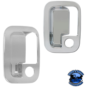 EXTERIOR DOOR HANDLE COVER SET FOR PETERBILT & KENWORTH 05+ #52003 DOOR HANDLE Gray