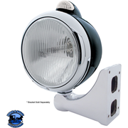 BLACK GUIDE 682-C HEADLIGHT H4 & DUAL MODE LED SIGNAL (Choose Color) HEADLIGHT Clear,Amber Gray