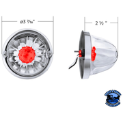 GLASS WATERMELON LIGHT KIT WITH LED LIGHT (Choose LED Color) (Choose Lens Color) watermelon glass lens Amber / Amber,Amber / Dark Amber,Amber / Clear,Red / Red,Red / Clear Light Gray