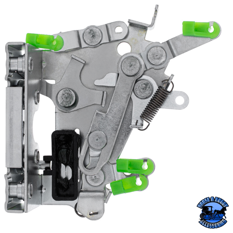 DOOR LATCH ASSEMBLY FOR PETERBILT 389 (2008-2023) AND 386 (2006-2016) (BULK) (Choose Side) DOOR HANDLE Passenger's Side Dark Gray