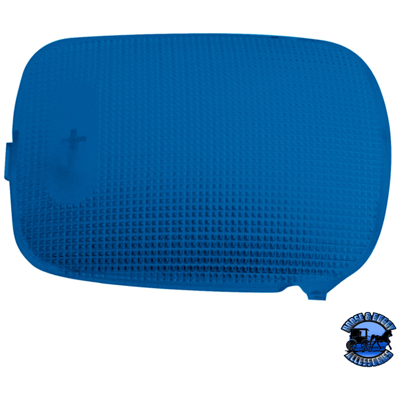 RECTANGULAR DOME LIGHT LENS FOR 2006+ PETERBILT (Choose Color) Dome Light Lens Blue Dark Cyan