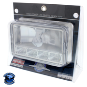 ULTRALIT - 5 LED 4" X 6" CRYSTAL HEADLIGHT - HIGH & LOW BEAM #31365 LED Headlight Gray