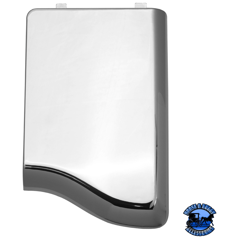 CHROME PLASTIC CABIN AIR FILTER DOOR FOR PETERBILT 389 (2010+), 388 (2010-2014), AND 386 (2010-2016) #41760 Door Dark Slate Gray