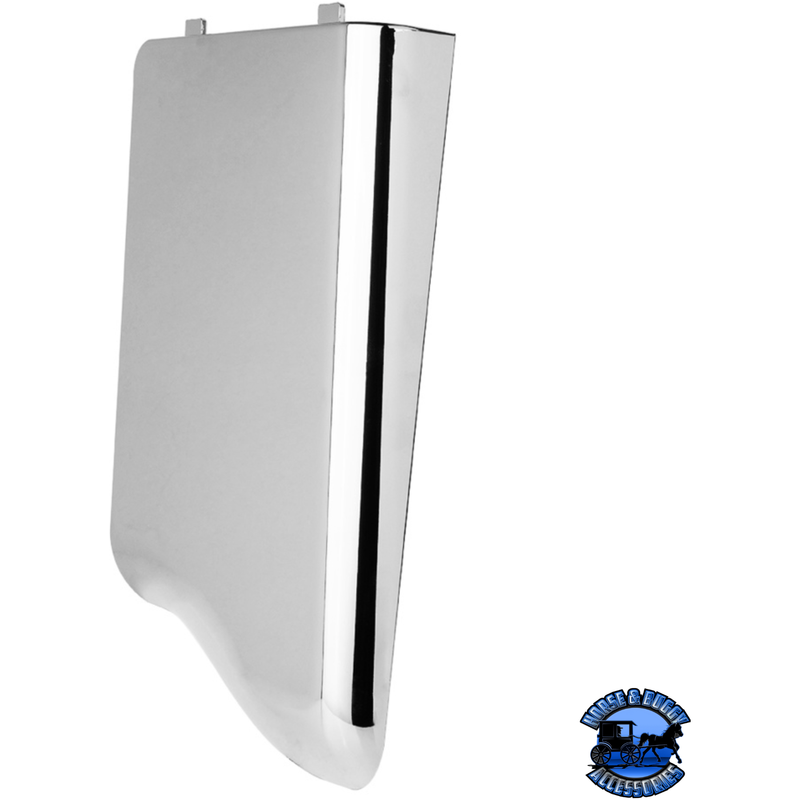 CHROME PLASTIC CABIN AIR FILTER DOOR FOR PETERBILT 389 (2010+), 388 (2010-2014), AND 386 (2010-2016) #41760 Door Gray