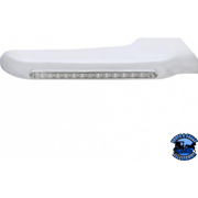 SEQUENTIAL 14 AMBER LED FRONT FENDER COVER FOR PETERBILT 388 (2008-2015) & 389 (2008-2023) (Choose Lens Color) (Choose Side) Fender Clear / Passenger's Side Light Gray