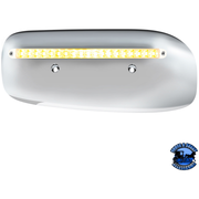 19 LED REAR HEADLIGHT HOUSING COVER FOR 2008-2023 PETERBILT 389 (Choose Lens Color) (Choose Side) Headlight Housing Clear / Driver's Side Gray