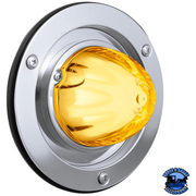 9 LED DUAL FUNCTION GLOLIGHT WATERMELON SLEEPER BUNK KIT WITH 304 STAINLESS STEEL BEZEL (Choose LED Color) (Choose Lens Color) WATERMELON Amber / Clear Gray