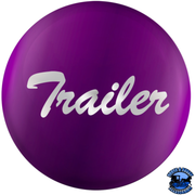 "TRAILER" GLOSSY AIR VALVE KNOB CANDY COLOR STICKER (Choose Color) Air Valve Sticker Purple Dark Magenta