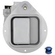 CHROME EXTERIOR DOOR HANDLE FOR PETERBILT 379/378/385 (1987-2005), 377/376/375 (1987-2000) (Choose Side) Exterior Door Handle Passenger's Side Gray