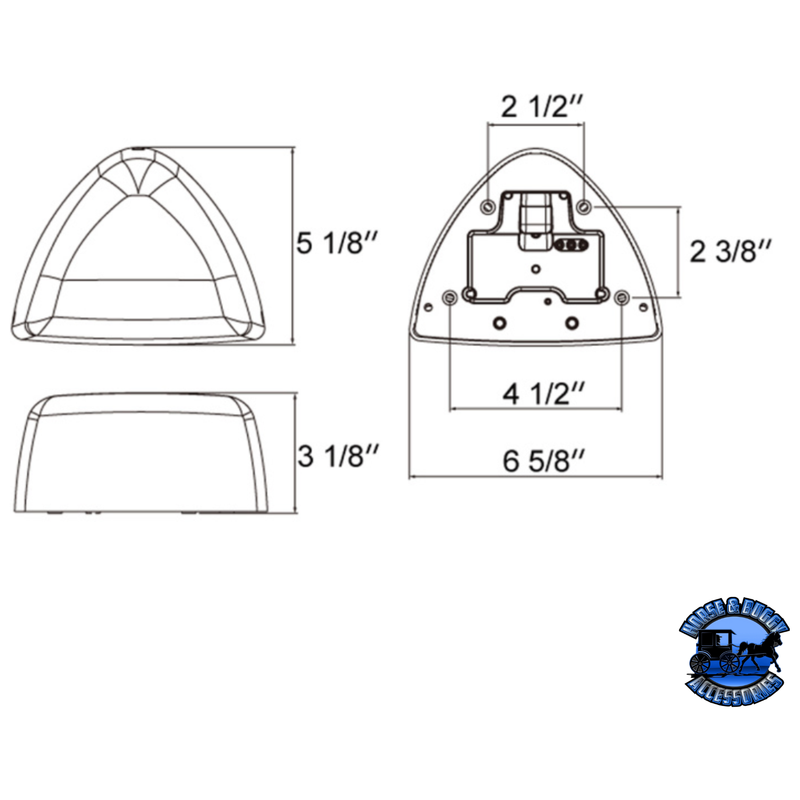 31 LED TURN SIGNAL LIGHT FOR 1987-2007 PETERBILT 379/378/357 (Choose Lens Color) TURN SIGNAL Amber,Clear Gray