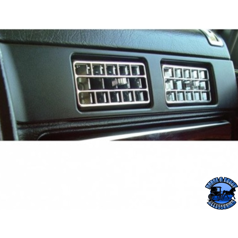 PETERBILT PASSENGER A/C VENT TRIM #21712 A/C Vent Dark Slate Gray