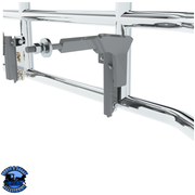 HIGHWAYSHIELD I85 R-304 STAINLESS STEEL GRILLE GUARD & BRACKET KIT (Choose Kit) HIGHWAYSHIELD FL Cascadia (08-17),KW T680 (13-21),PB 579 (12-21) 587 (10-16) KW T660 (08-17),Volvo VNL (03-17),International LT (18+) Prostar (06-17),FL Cascadia (18+),Volvo VNL (18+),KW T680/PB 579 (22+) Light Gray