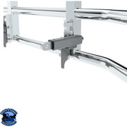 HIGHWAYSHIELD I85 R-304 STAINLESS STEEL GRILLE GUARD & BRACKET KIT (Choose Kit) HIGHWAYSHIELD FL Cascadia (08-17),KW T680 (13-21),PB 579 (12-21) 587 (10-16) KW T660 (08-17),Volvo VNL (03-17),International LT (18+) Prostar (06-17),FL Cascadia (18+),Volvo VNL (18+),KW T680/PB 579 (22+) Light Gray