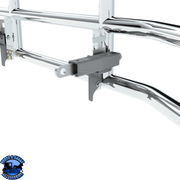 HIGHWAYSHIELD I40-304 STAINLESS STEEL GRILLE GUARD & BRACKET KIT (Choose Kit) HIGHWAYSHIELD FL Cascadia (08-17),KW T680 (13-21),PB 579 (12-21) 587 (10-16) KW T660 (08-17),Volvo VNL (03-17),International LT (18+)  Prostar (06-17),FL Cascadia (18+),Volvo VNL (18+),KW T680/PB 579 (22+) Light Gray