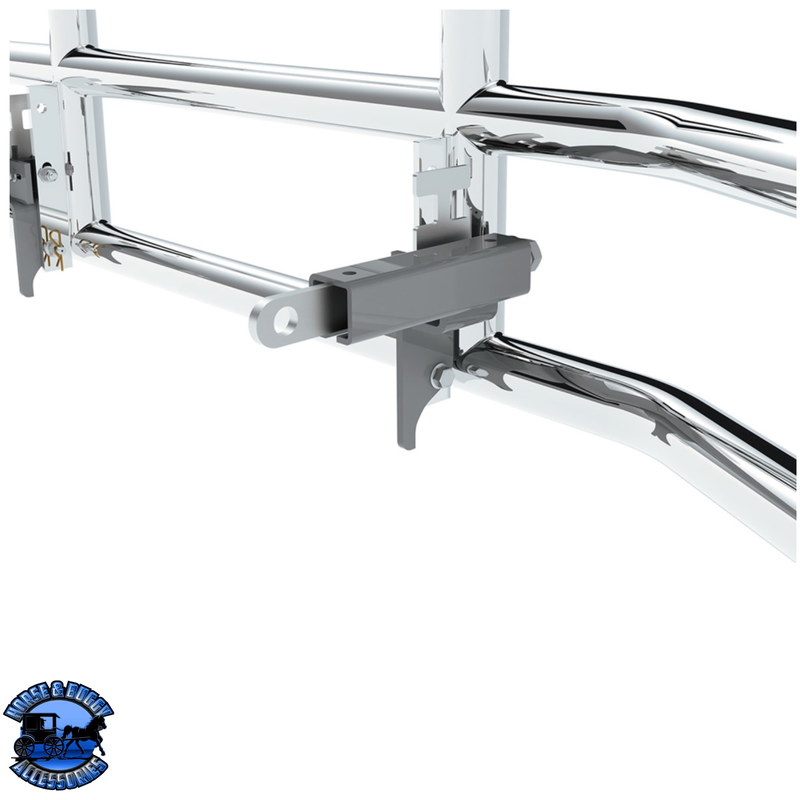 HIGHWAYSHIELD I30-304 STAINLESS STEEL GRILLE GUARD & BRACKET KIT (Choose Kit) HIGHWAYSHIELD FL Cascadia (08-17),KW T680 (13-21),PB 579 (12-21) 587 (10-16)  KW T660 (08-17),Volvo VNL (03-17),International LT (18+)  Prostar (06-17),FL Cascadia (18+),Volvo VNL (18+),PB 579 (12-21) 587 (10-16) KW T660 (08-17) Light Gray