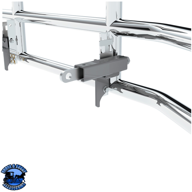 HIGHWAYSHIELD I25 R-304 STAINLESS STEEL GRILLE GUARD & BRACKET KIT (Choose Kit) HIGHWAYSHIELD FL Cascadia (08-17),KW T680 (13-21),PB 579 (12-21) 587 (10-16) KW T660 (08-17),Volvo VNL (03-17),International LT (18+)  Prostar (06-17),FL Cascadia (18+),Volvo VNL (18+),KW T680/PB 579 (22+) Light Gray