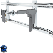 HIGHWAYSHIELD I25-304 STAINLESS STEEL GRILLE GUARD & BRACKET KIT (Choose Kit) HIGHWAYSHIELD FL Cascadia (08-17),KW T680 (13-21),PB 579 (12-21)  587 (10-16) KW T660 (08-17),Volvo VNL (03-17),International LT (18+) Prostar (06-17),FL Cascadia (18+),Volvo VNL (18+),KW T680/PB 579 (22+) Light Gray