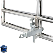 HIGHWAYSHIELD I20 R-304 STAINLESS STEEL GRILLE GUARD & BRACKET KIT (Choose Kit) HIGHWAYSHIELD FL Cascadia (08-17),KW T680 (13-21),PB 579 (12-21) 587 (10-16) KW T660 (08-17),Volvo VNL (03-17),International LT (18+) Prostar (06-17),FL Cascadia (18+),Volvo VNL (18+),KW T680/PB 579 (22+) Gray