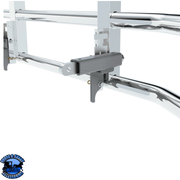 HIGHWAYSHIELD I20-304 STAINLESS STEEL GRILLE GUARD & BRACKET KIT (Choose Kit) HIGHWAYSHIELD FL Cascadia (08-17),KW T680 (13-21),PB 579 (12-21) 587 (10-16) KW T660 (08-17),Volvo VNL (03-17),International LT (18+)  Prostar (06-17),FL Cascadia (18+),Volvo VNL (18+),KW T680/PB 579 (22+) Light Gray