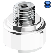 M30X3.5 THREAD-ON GEARSHIFT ADAPTER W/LED MOUNT FOR EATON-FULLER 9/10 SPEED (Choose Color) Adapter White Dark Slate Gray