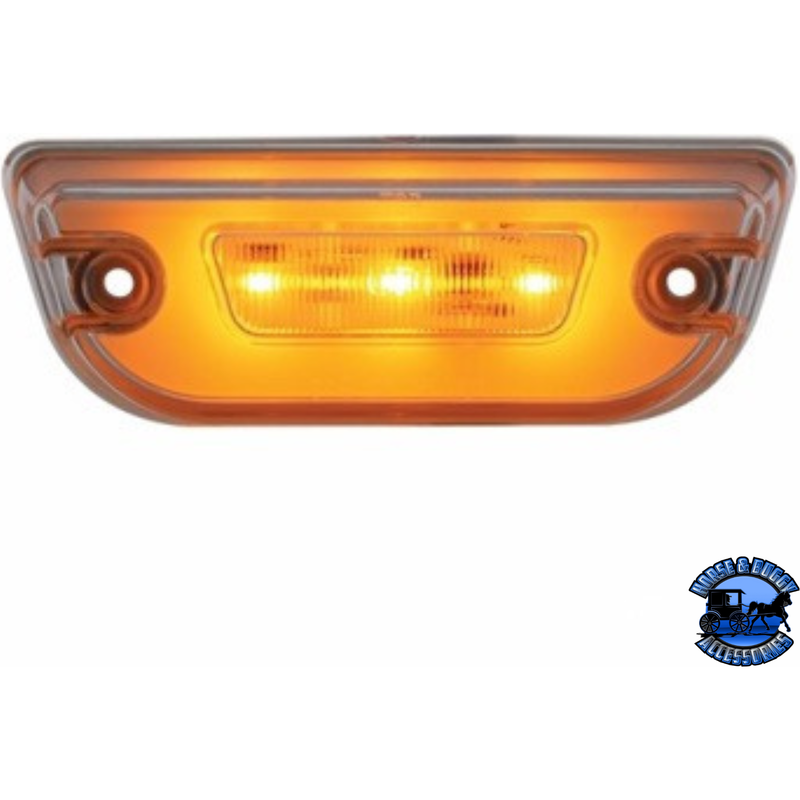 11 LED GLOLIGHT CAB LIGHT FOR PETERBILT 579 & KENWORTH T680/T770/T880 (Choose Lens Color) LED Cab Glow Light Clear Goldenrod