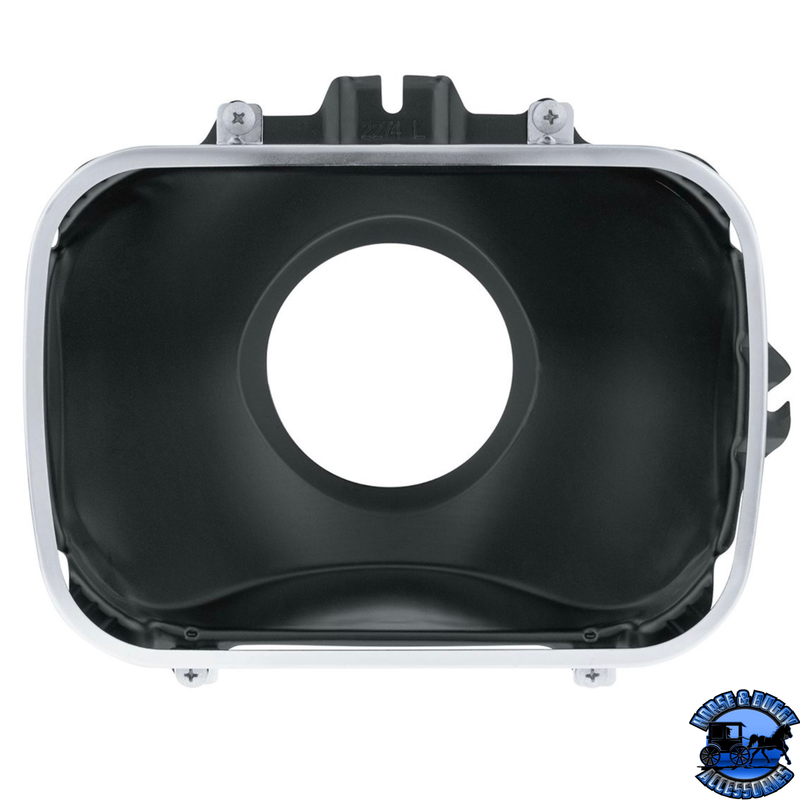 Headlight Bucket With Retainer Ring For 2000-2015 Ford F-650/F-750 - Driver #31057