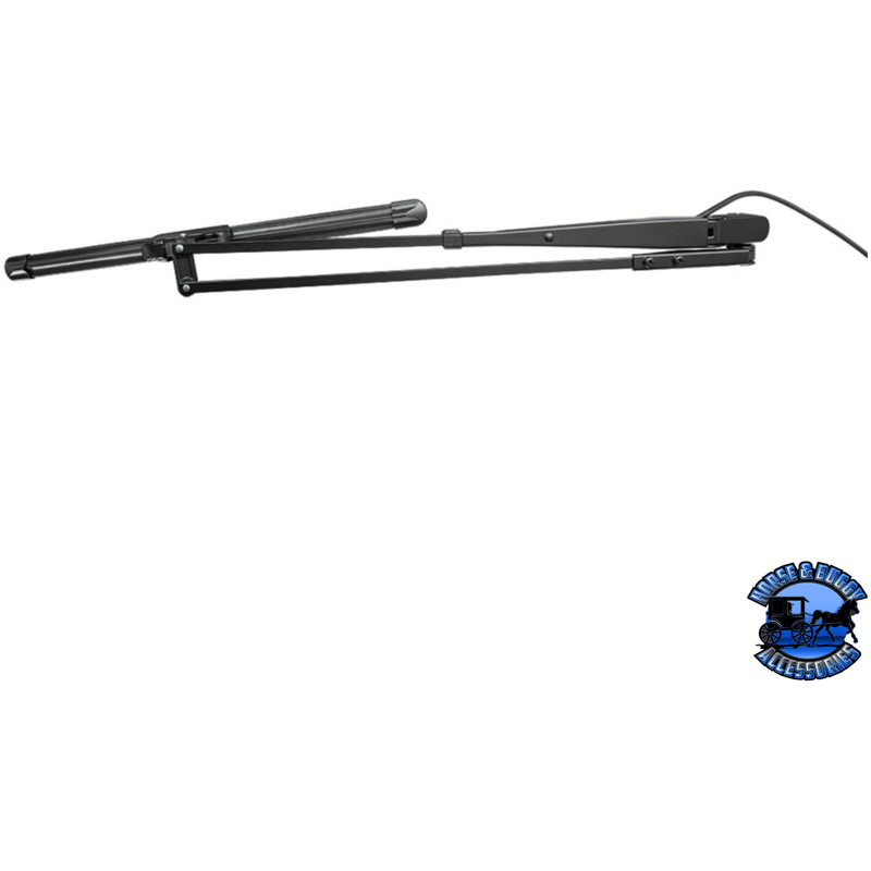 WIPER ARM ASSEMBLY WITH WIPER BLADE FOR 2007-2020 KENWORTH W900 Aero Cab  (Choose Side) Wiper Arm Passenger's Side Dark Slate Gray