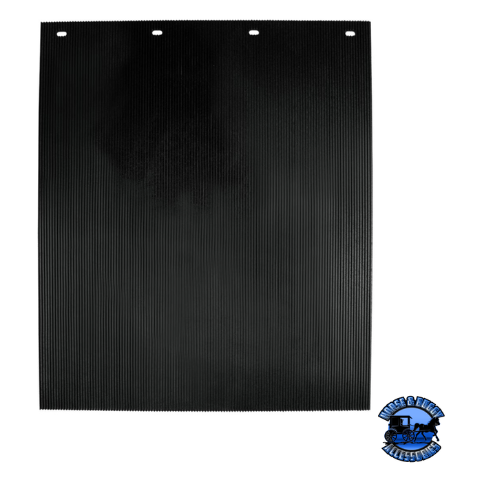 Black 24" X 30" BLACK PROFLEX MUD FLAP (Choose Style) Mud Flap No Graphic,Freightliner Logo