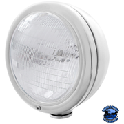 CLASSIC HEADLIGHT 6014 BULB (Choose Color) HEADLIGHT Chrome Light Gray