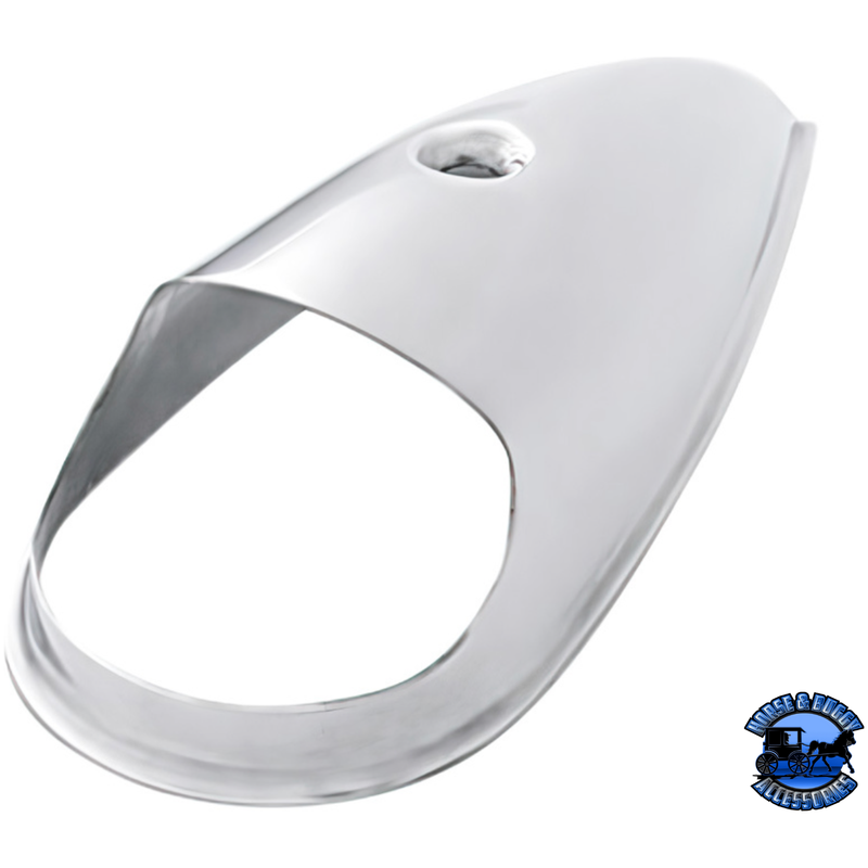 GUIDE 682-C HEADLIGHT TURN SIGNAL HOUSING (Choose Color) Housing Chrome Light Gray