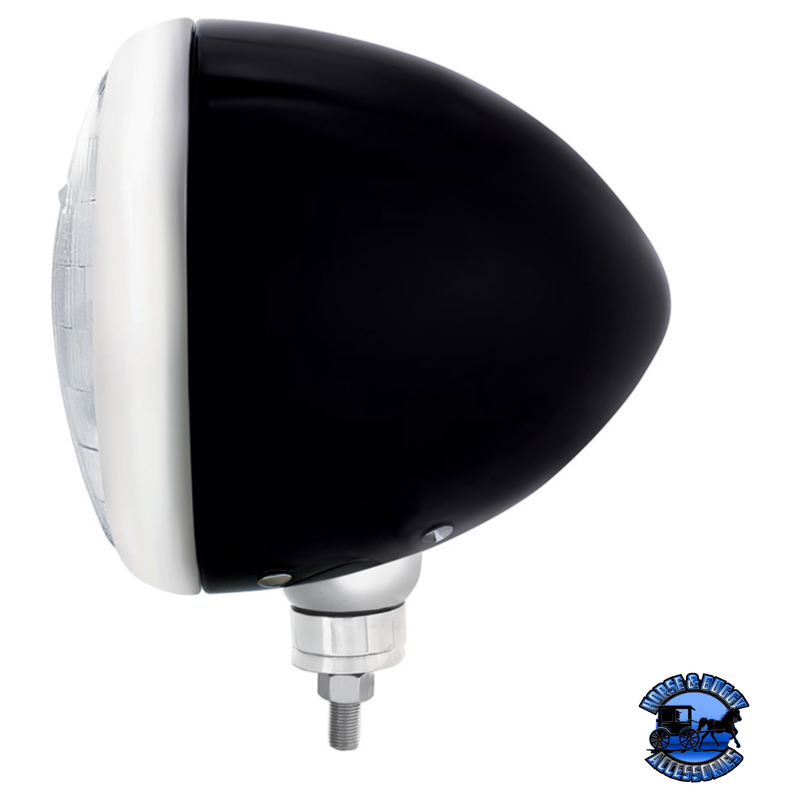 GUIDE 682-C STYLE HEADLIGHT H6024 BULB (Choose Color) HEADLIGHT Chrome,Black,Stainless Black