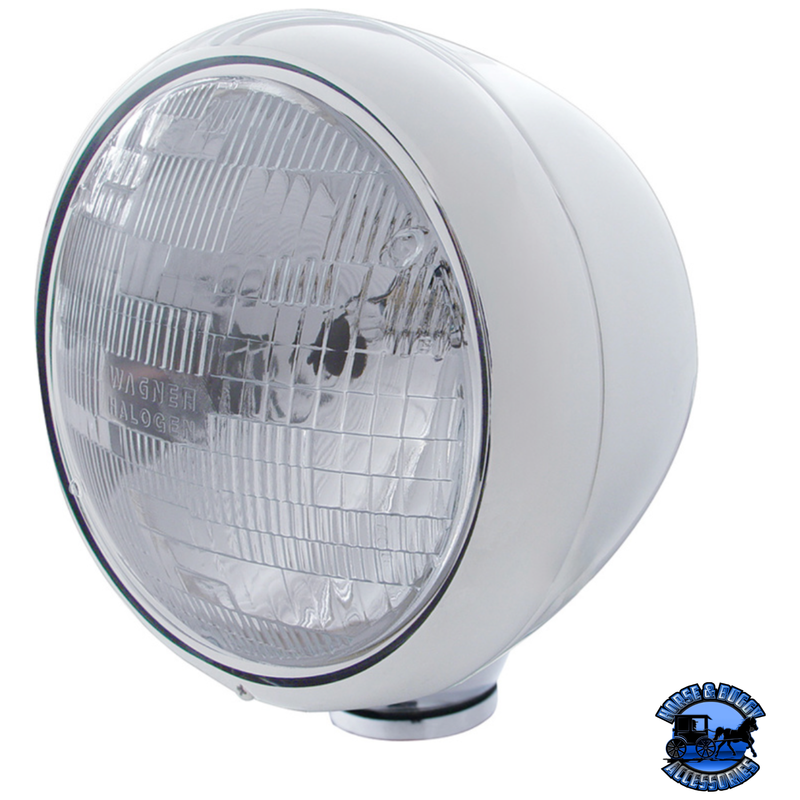 GUIDE 682-C STYLE HEADLIGHT H6024 BULB (Choose Color) HEADLIGHT Stainless Gray