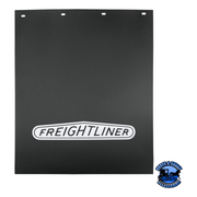 24" X 30" BLACK PROFLEX MUD FLAP (Choose Style) Mud Flap Freightliner Logo Dark Slate Gray