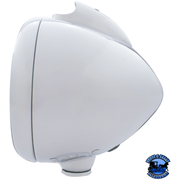 CHROME GUIDE 682-C HEADLIGHT H4 WITH WHITE LED & DUAL MODE LED SIGNAL (Choose Color) HEADLIGHT Amber,Clear Light Gray