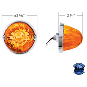 GLASS WATERMELON LIGHT KIT WITH 2 LED LIGHT (Choose LED Color) (Choose Lens Color) watermelon glass lens Amber / Amber,Amber / Dark Amber,Amber / Clear,Red / Red,Red / Clear,White / Clear Chocolate